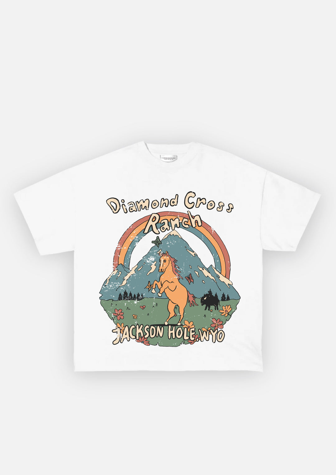 Diamond Cross Ranch Mountain Horse T-Shirt